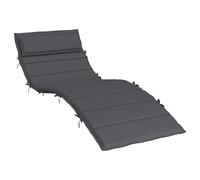 vidaXL Cuscino per Lettino Antracite 180x60x3 cm in Tessuto Oxford, 361852