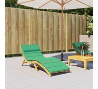 vidaXL Cuscino per Lettino Verde 180x60x3 cm in Tessuto Oxford, cuscino, cuscino per seduta, cuscino per sedia, cuscino da esterno