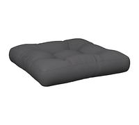 vidaXL Cuscino per Pallet Grigio 60x60x12 cm in Tessuto