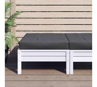 vidaXL Cuscino per Pallet Antracite 60x60x9,5 cm in Tessuto