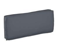 vidaXL Cuscino Rettangolare da Esterno Antracite 120X50 cm Resistente all'Acqua Durevole e Confortevole per Soggiorno e Patio Cuscino per Sedia Sofa Cuscini Lisci