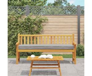 vidaXL Cuscino per pallet Grigio 200 x 40 x 8 cm Tessuto Oxford