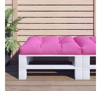 vidaXL Cuscino per Pallet Rosa 70x70x12 cm in Tessuto