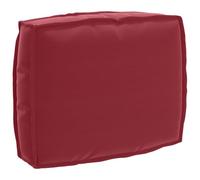 vidaXL Cuscino per pallet schienale rosso vino 50 x 40 x 12 cm in tessuto Oxford. Comodo e rimovibile, perfetto per decorare interni, giardini e terrazze.