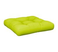 vidaXL Cuscino per Pallet Verde Brillante 58x58x10 cm in Tessuto