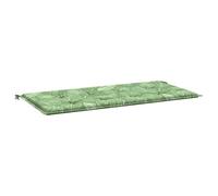 vidaXL Cuscino per Panca a Foglie 120x50x4 cm in Tessuto Oxford
