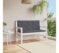 vidaXL Cuscino per Panca Antracite 120x(50+50)x7cm in Tessuto Oxford