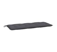 vidaXL Cuscino per Panca Antracite 120x50x7 cm in Tessuto Oxford
