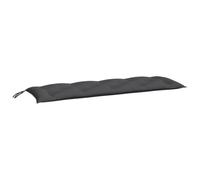 vidaXL Cuscino per Panca Antracite 150x50x7 cm in Tessuto Oxford