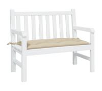 vidaXL Cuscino per Panca Beige 100x50x7 cm in Tessuto Oxford