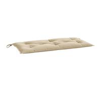 vidaXL Cuscino per Panca Beige 100x50x7 cm in Tessuto Oxford