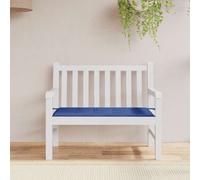 vidaXL Cuscino per Panca Blu Reale 120x50x4 cm in Tessuto Oxford