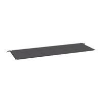 vidaXL Cuscino per Panca da Giardino Antracite 150x50x3 cm Panchina da Esterno in Tessuto Oxford