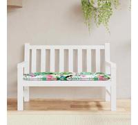 vidaXL Cuscino per Panca da Giardino Multicolore 120x50x7cm in Tessuto