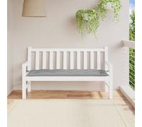 vidaXL Cuscino per Panca Grigio 150x50x7 cm in Tessuto Oxford