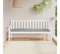 vidaXL Cuscino per Panca Grigio 180x50x7 cm in Tessuto Oxford