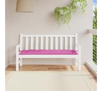 vidaXL Cuscino per Panca Rosa 150x50x7 cm in Tessuto Oxford
