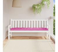 vidaXL Cuscino per Panca Rosa 180x50x7 cm in Tessuto Oxford