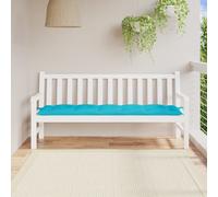 vidaXL Cuscino per Panca Turchese 180x50x7 cm in Tessuto Oxford