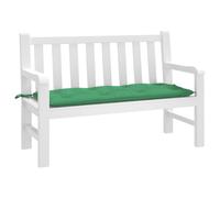 vidaXL Cuscino per Panca Verde 120x50x7 cm in Tessuto Oxford