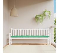 Cuscino per Panca Verde 200x50x7 cm in Tessuto Oxford