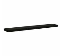 vidaXL Cuscino per Panchina a 1 Pezzo VUGHT 100% Poliestere Nero