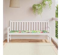 vidaXL Cuscino per Panchina Multicolore 150 x 50 x 3 cm Tessuto Oxford