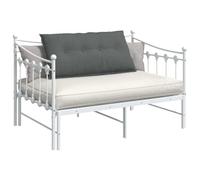 vidaXL Cuscino per Schiena Grigio scuro 100 x 19 x 50 cm Tessuto