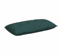 vidaXL Cuscino per Schiena Verde Scuro 100 x 19 x 50 cm Tessuto, Soggiorno, Rettangolare, Contemporaneo, Coperture Rimovibili, Cuscino di Supporto, Cuscino Decorativo, Tessuto Interno, Morbido
