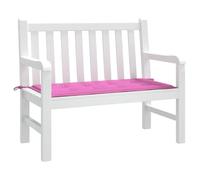 vidaXL Cuscino per Sedia Rosa 120 x 50 x 3 cm Tessuto Oxford, Cuscini per Soggiorno, rettangolari, Moderni, Resistenti, per Patio e Giardino, in Schiuma, Tessuto Oxford
