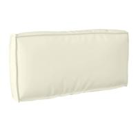 vidaXL Cuscino Rettangolare Chic Panna | Cuscino Confortevole Impermeabile con Texture Liscia per Soggiorno, Camera da Letto e conservatorio, Accessorio Tessile per la casa Moderno