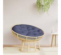 vidaXL Cuscino Rotondo Blu Marino Ø 100x11 cm in Tessuto Oxford