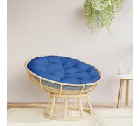 vidaXL Cuscino Rotondo Blu Reale Ø 100x11 cm in Tessuto Oxford