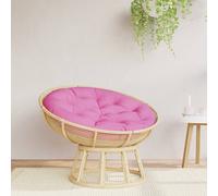 vidaXL Cuscino Rotondo Rosa Ø 100x11 cm in Tessuto Oxford