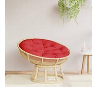 vidaXL Cuscino Rotondo Rosso Ø 100x11 cm in Tessuto Oxford