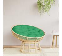 vidaXL Cuscino Rotondo Verde Ø 100x11 cm in Tessuto Oxford