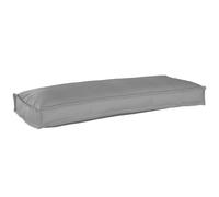 vidaXL Cuscino Grigio 100 x 40 x 8 cm Tessuto Oxford, Cuscino Moderno Rettangolare per Soggiorno, Resistente all'Acqua, in Cotone Oxford, Comfort Minimalista