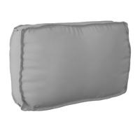 vidaXL Cuscino Grigio 70 x 40 x 12 cm Tessuto Oxford, Cuscino per Soggiorno, Rettangolare, Moderno, Resistente all'Acqua, Leggero, Decorazione Funzionale per Divano, panchina