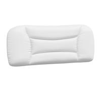 vidaXL Cuscino Testiera Bianco 100 cm in Similpelle