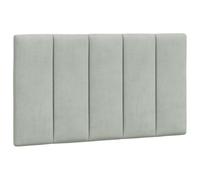 VIDAXL - Cuscino Testiera Grigio Chiaro 90 Cm In Velluto - SPEDIZIONE GRATUITA