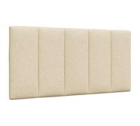 vidaXL Cuscino testiera Hanko Crema 100 cm in tessuto