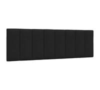 vidaXL Cuscino Testiera Hanko Nero 160 cm in Tessuto