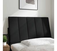 vidaXL Cuscino Testiera Hanko Nero 90 cm in Tessuto