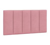 vidaXL Cuscino Testiera Hanko Rosa 100 cm in Velluto