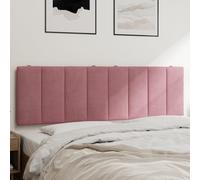 vidaXL Cuscino Testiera Rosa 160 cm in Velluto, Cuscino Testata, Testata Imbottita, Cuscino per Testata Letto, testiera Imbottita