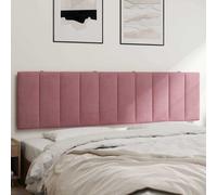 vidaXL Cuscino Testiera Hanko Rosa 180 cm in Velluto, Cuscino Testata, Testata Imbottita, Cuscino per Testata Letto, testiera Imbottita