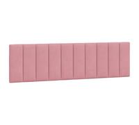 vidaXL Cuscino Testiera Hanko Rosa 180 cm in Velluto, Cuscino Testata, Testata Imbottita, Cuscino per Testata Letto, testiera Imbottita