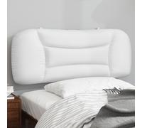 vidaXL Cuscino Testiera Bianco 100 cm in Similpelle