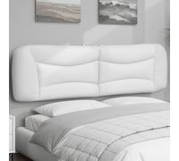 vidaXL Cuscino Testiera Hvar Bianco 183 cm in Similpelle