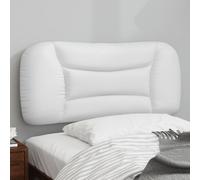 vidaXL Cuscino Testiera Hvar Bianco 90 cm in Similpelle